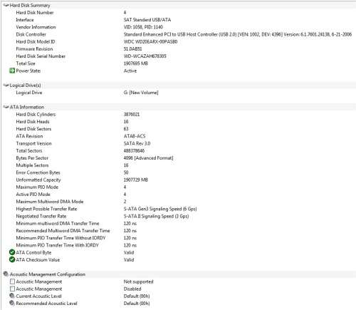 **Almost New** Western Digital (WD) My Book Essential 2TB External USB 3.0 Harddrive with All Cable