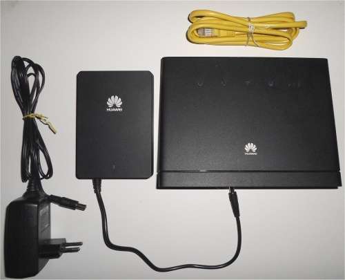 Huawei B315s-939 (Black) LTE 4G Portable Router (Built-in Antenna) with Backup Power Supply