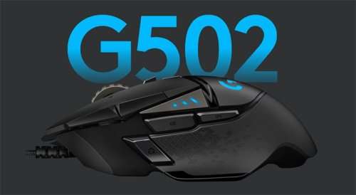 Logitech G502 Hero League of Legends K/DA Gaming Mouse - USB - White (910-006098)