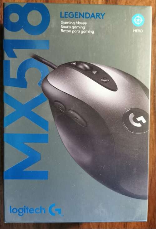 Logitech MX518 Mouse USB Type-A Right-Hand 910-005545