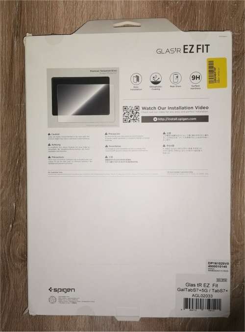 256GB Samsung Galaxy Tab S7+ 12.4` Mystic Black WiFi Tablet (SM-T970) with Extra Accessories