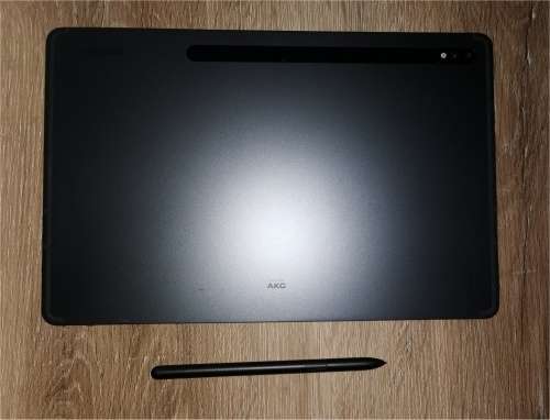 256GB Samsung Galaxy Tab S7+ 12.4` Mystic Black WiFi Tablet (SM-T970) with Extra Accessories