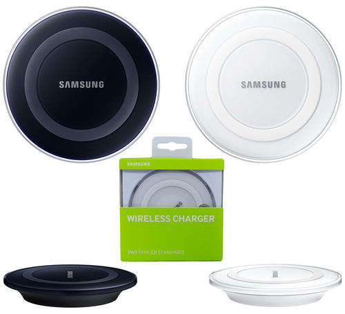 Samsung Galaxy s6 Edge Note 5 Wireless Charger Pad QI White