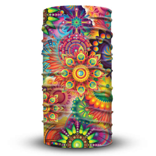 Psychedellic FUNkiBand - Seamless Microfibre Tubular Bandana (Buff)