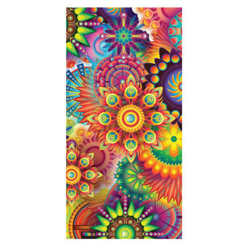 Psychedellic FUNkiBand - Seamless Microfibre Tubular Bandana (Buff)