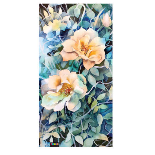 Rose Garden FUNkiBand - Seamless Microfibre Tubular Bandana (Buff)