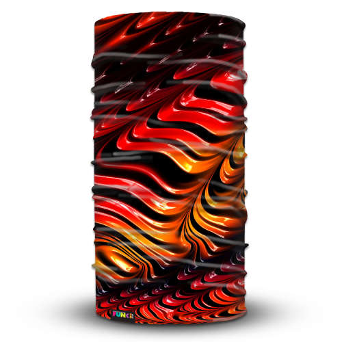 Metallic Red FUNkiBuff - Microfibre Tubular Buff