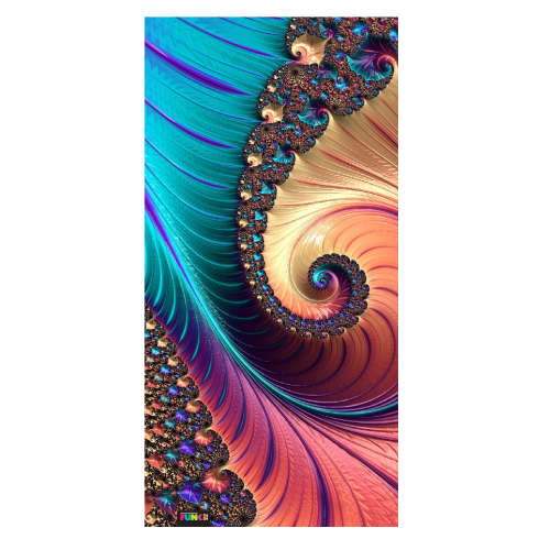 Spiral FUNkiBuff - Microfibre Tubular Buff