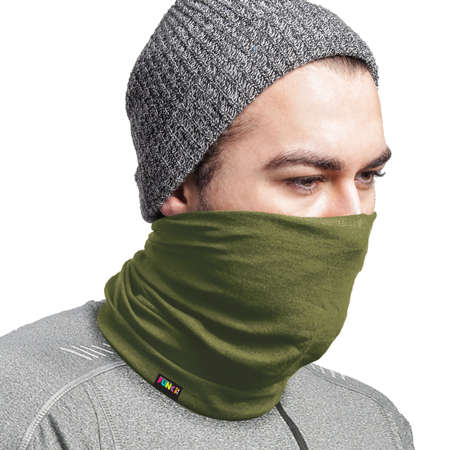Plain Khaki FUNkiBuff - Microfibre Tubular Buff