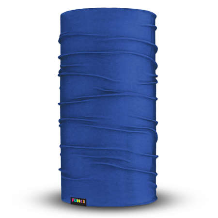 Plain Royal Blue FUNkiBuff - Microfibre Tubular Buff