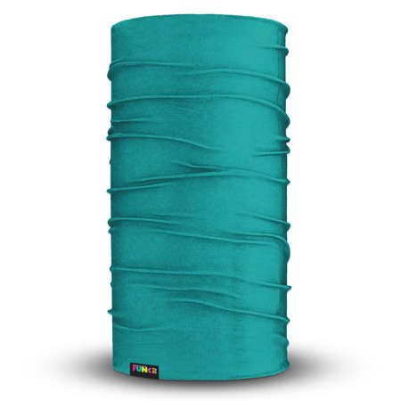 Plain Turquoise FUNkiBuff - Microfibre Tubular Buff