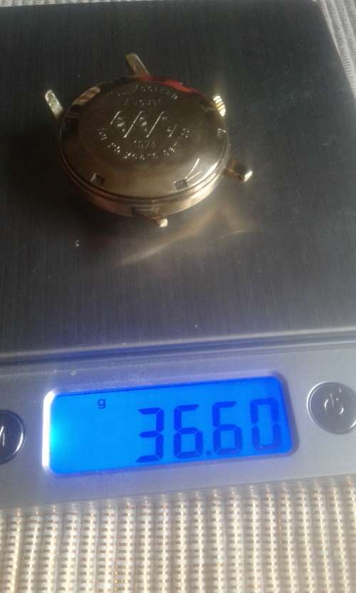 18 CT OMEGA AUTOMATIC GENEVA MEN,S WATCH IN BOX IN 100 % WORKING CONDITION