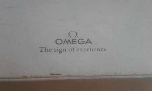 18 CT OMEGA AUTOMATIC GENEVA MEN,S WATCH IN BOX IN 100 % WORKING CONDITION
