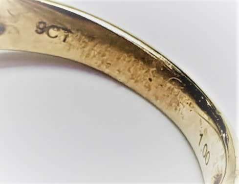 `Beautiful`  LADIES 1.00 DIAMOND DRESS RING set in 9CT YELLOW GOLD