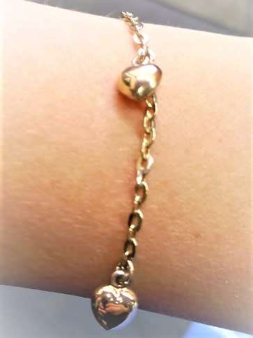 `Beautiful`  LADIES 9 Carat Yellow Gold `CHARM BRACLET`.