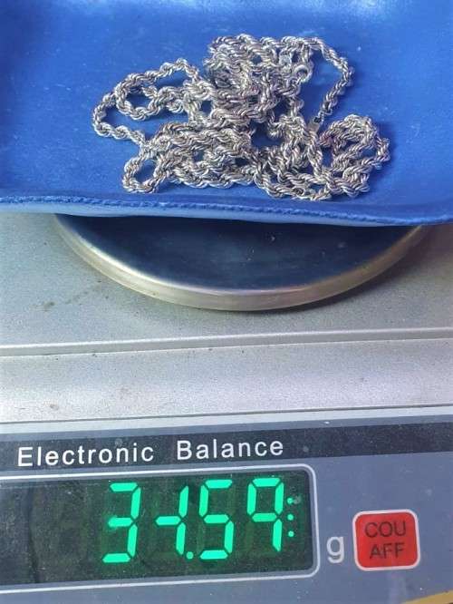 `Beautiful` SET OF THREE (925) `Sterling Silver `Snake Chain`, Necklace and Bracelet set.