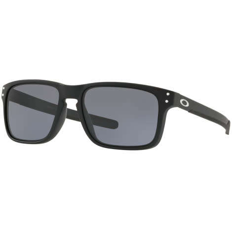 Oakley Holbrook Mix Sunglasses - (Black frame&FlashBlue lenses)