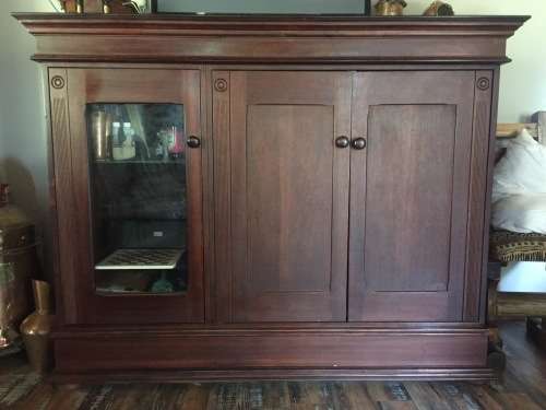 Stunning Wetherly's African Hardwood Cabinet **R13,000**