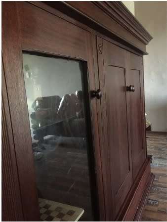 Stunning Wetherly's African Hardwood Cabinet **R13,000**