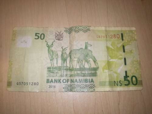 50 Namibia Dollar FV=R50.22