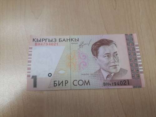 1 Kyrgyzstani Som FV=R0.21