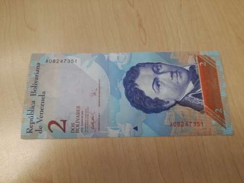 2 Venezuelan Bolivar FV=R1.35