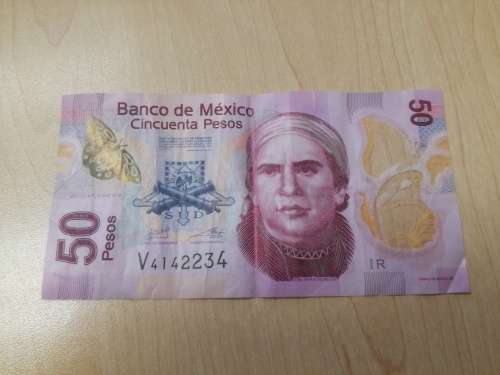 50 Mexican Peso FV=R38.35
