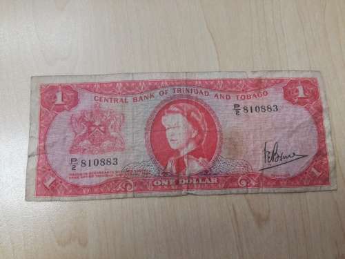 1 Trinidad & Tobago Dollar FV=R2.22