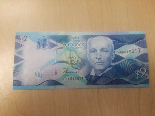 2 Barbadian Dollar FV=R15.02