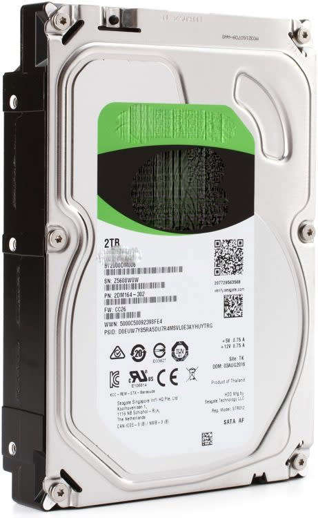2TB Hard Disk Drive 3.5" internal HDD -Desktop PCs &Home devices