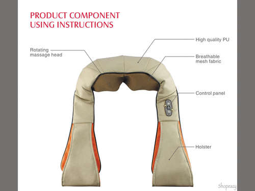 KNEADING NECK SHOULDER BODY MASSAGER