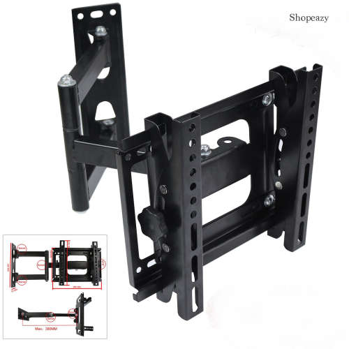 TV Wall Bracket Mount LED LCD Swivel Tilt Plasma Flexible Cantilever Arm Monitor