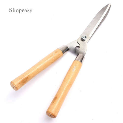 GARDENING LANDSCAPE LAWN BRANCH PRUNING SHEARS CAST IRON GRASS SCISSOR TOOL