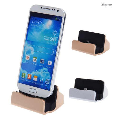 Interface Desktop Charger Adapter Cradle Station Compact Design with Stand-Type B