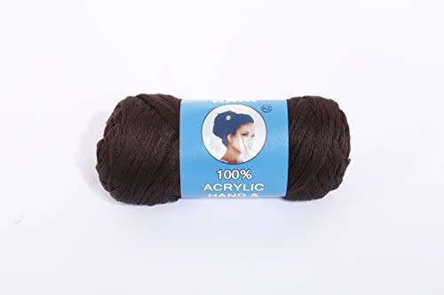Brazilian Wool Hair Acrylic hand and machine knitting Blended Yarn scale Hair