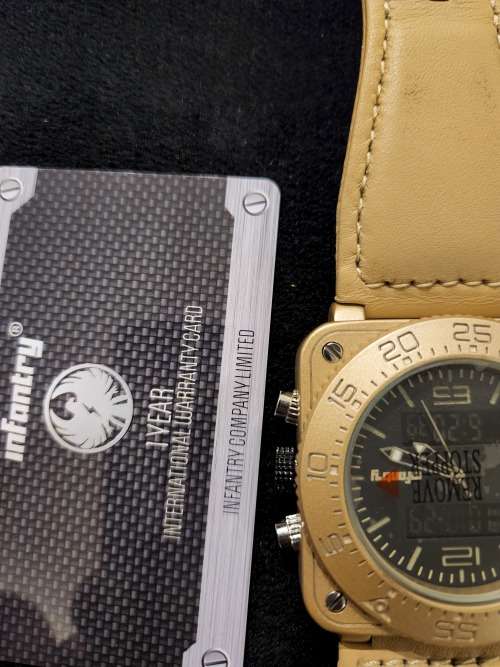 INFANTRY MILITARY TANK GOLD LIMITED EDITION