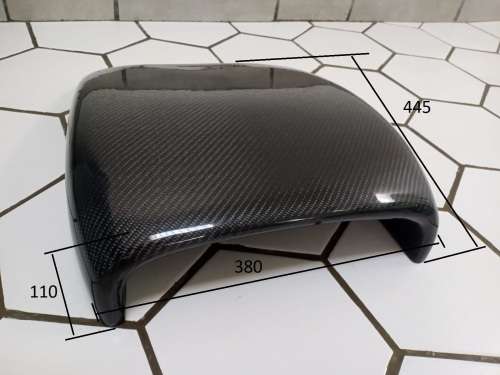 WRC World Rally Vacuum Carbon Roof Vent Scoop.