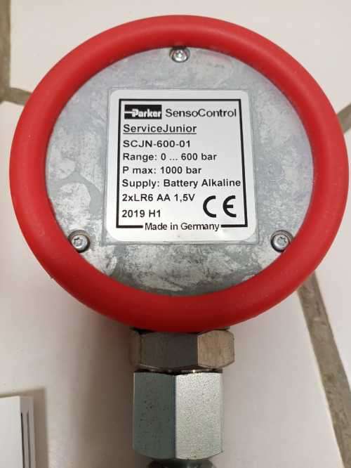 Parker 0-600bar Digital Pressure Guage