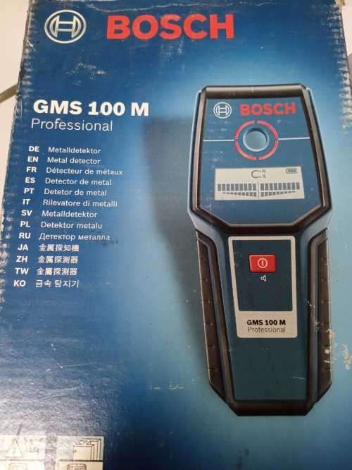 BOSCH GMS 100 M Professional - Metal Detector