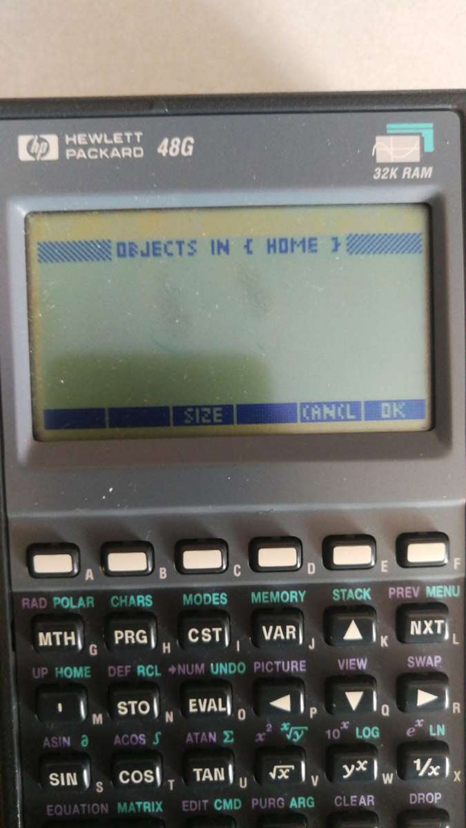 Hewlett Packard HP 48G Graphing Calculator 32K RAM