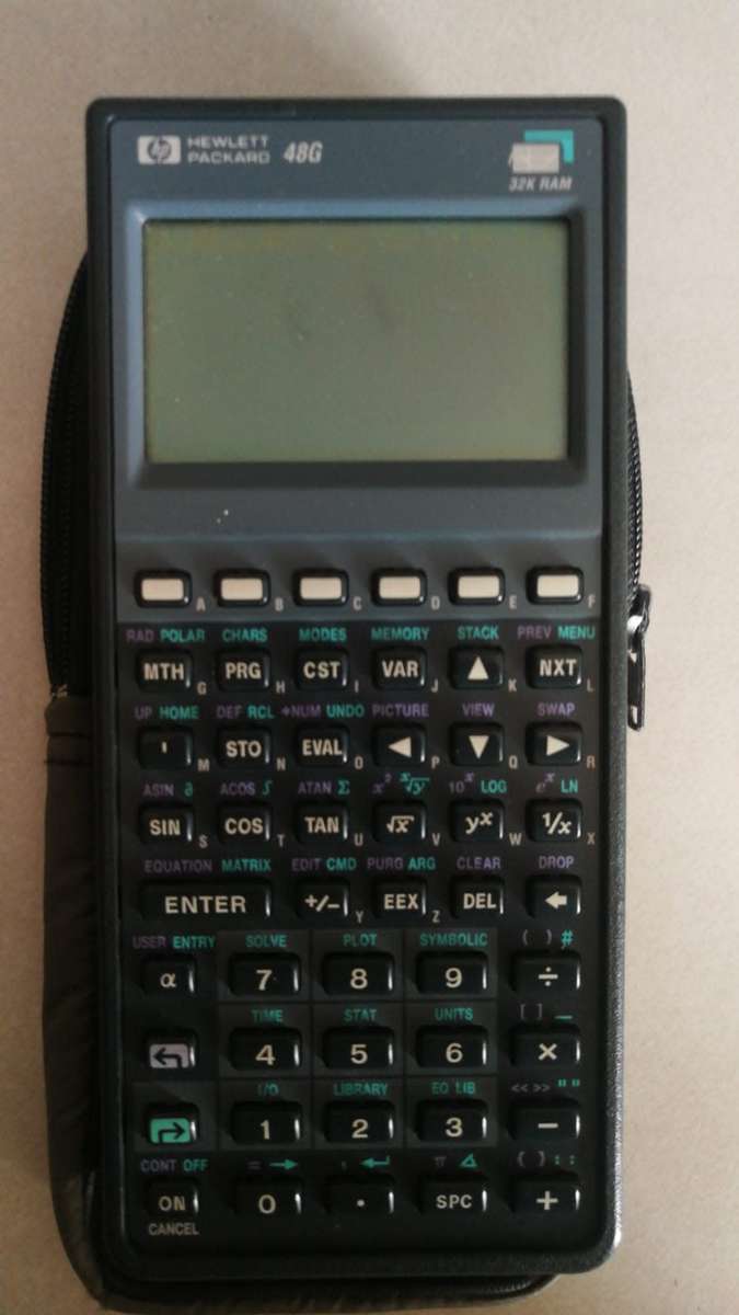 Hewlett Packard HP 48G Graphing Calculator 32K RAM