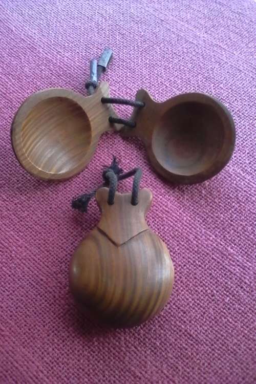 Beautiful Wooden Castanets