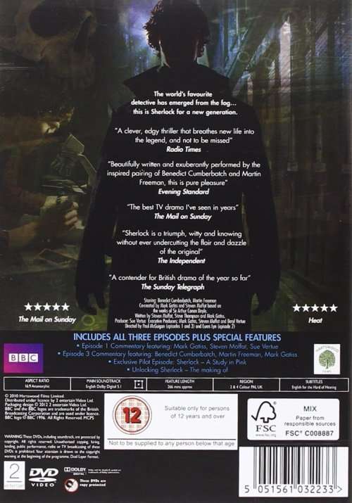 Sherlock - Series 1 [DVD]