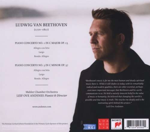 Beethoven: Piano Concertos 1 & 3 (Leif Ove Andsnes) [CD]