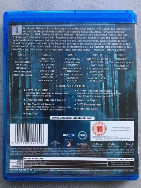 Grimm - Season 1 [Blu-ray]