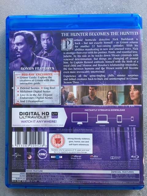 Grimm - Season 3 [Blu-ray]