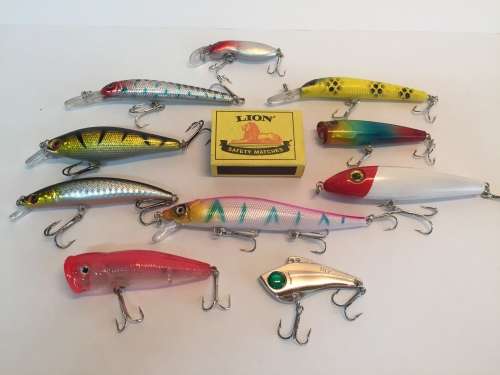 Set of 10 New Fishing Lures - Fresh or Salt Water