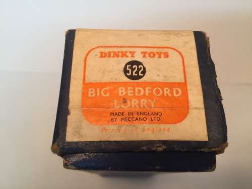 DINKY TOYS BY MECCANO BIG BEDFORD LORRY TOTALLY ORIGINAL WITH ORIGINAL BOX