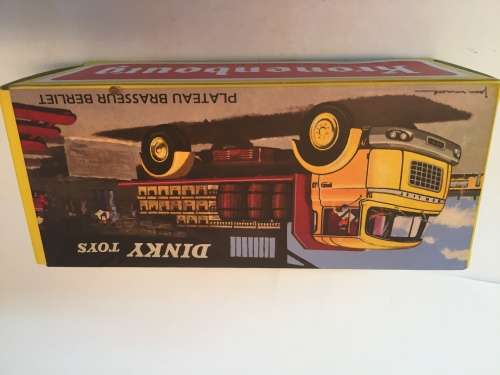 Atlas Edition - Rare RED - Dinky toys 588 Plateau Brasseur GAK Camion