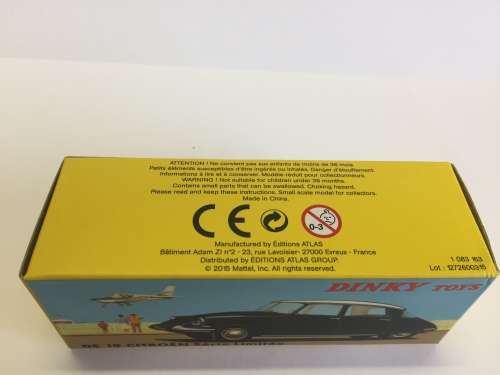 Atlas Edition - RARE - Dinky Toys 530 DS 19 CITROEN Série limitée